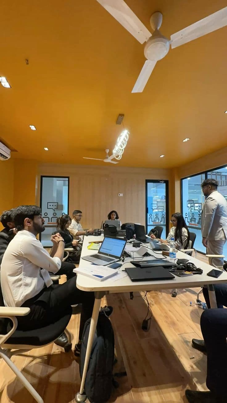 Collaborative workspace and learning session